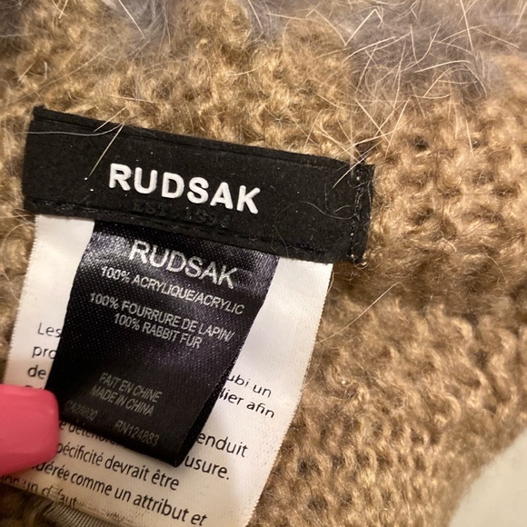 Rudsak wool knit infinity scarf - Picture 5 of 6